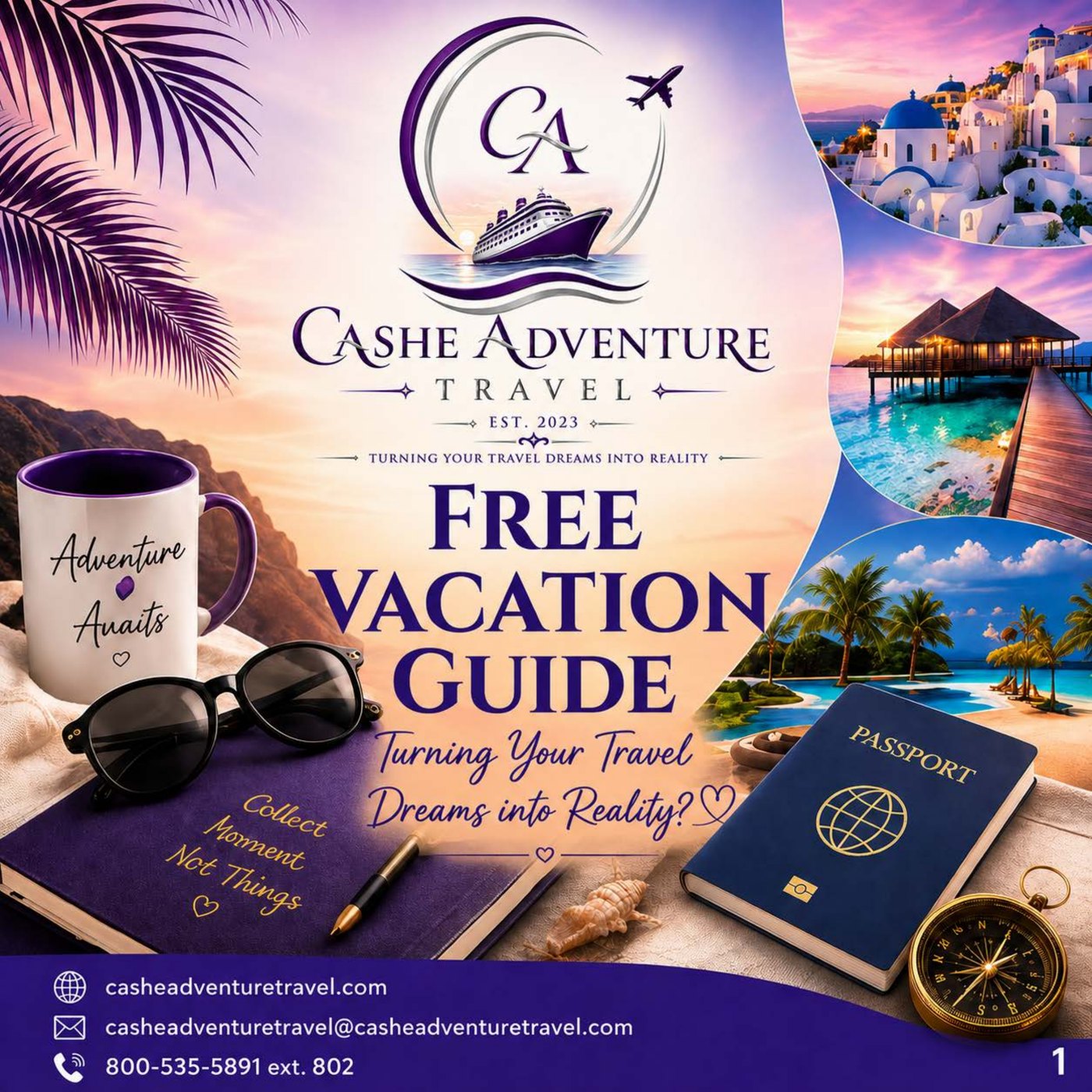 Vacation Guide cover page