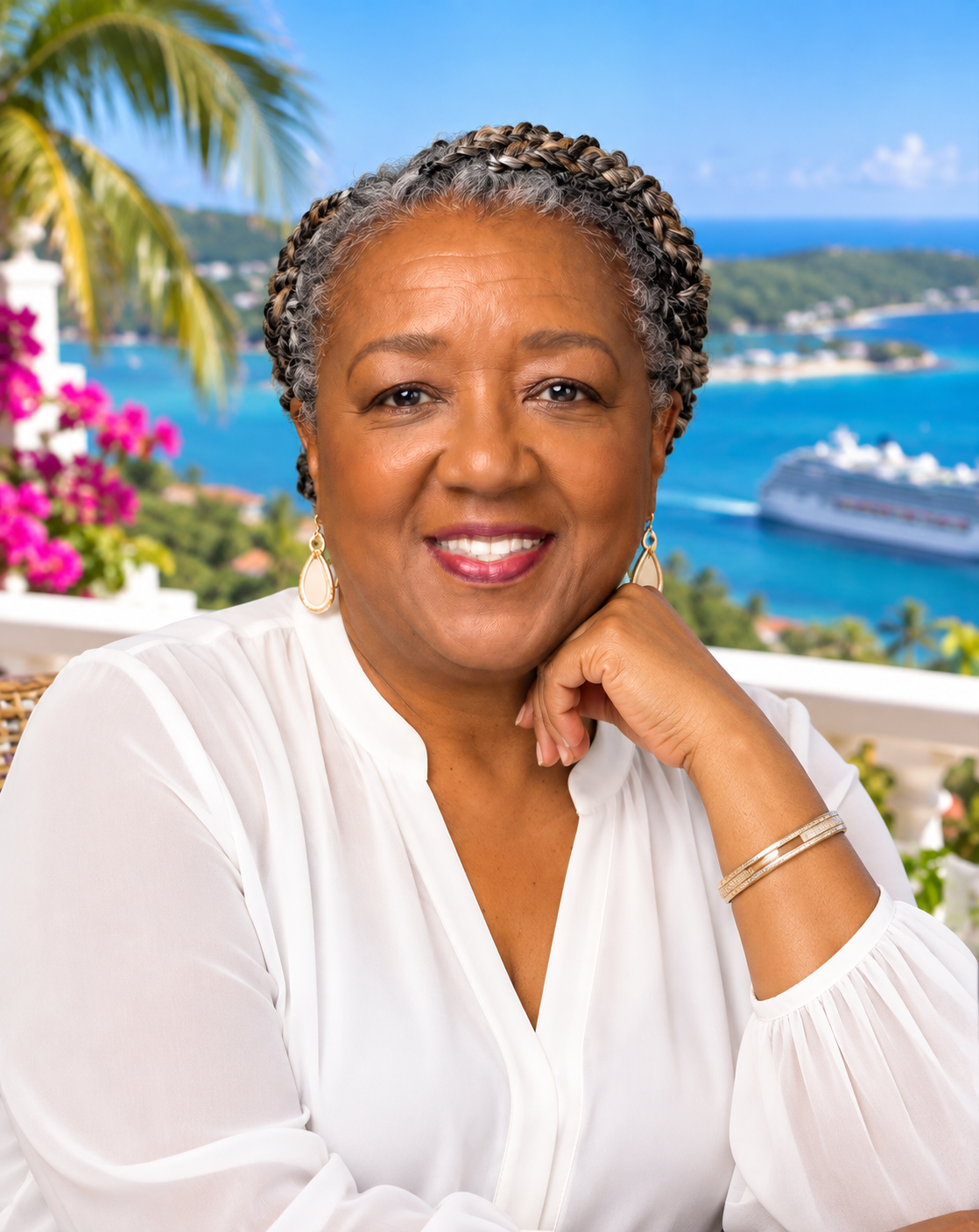 Christine E Johnson, travel advisor